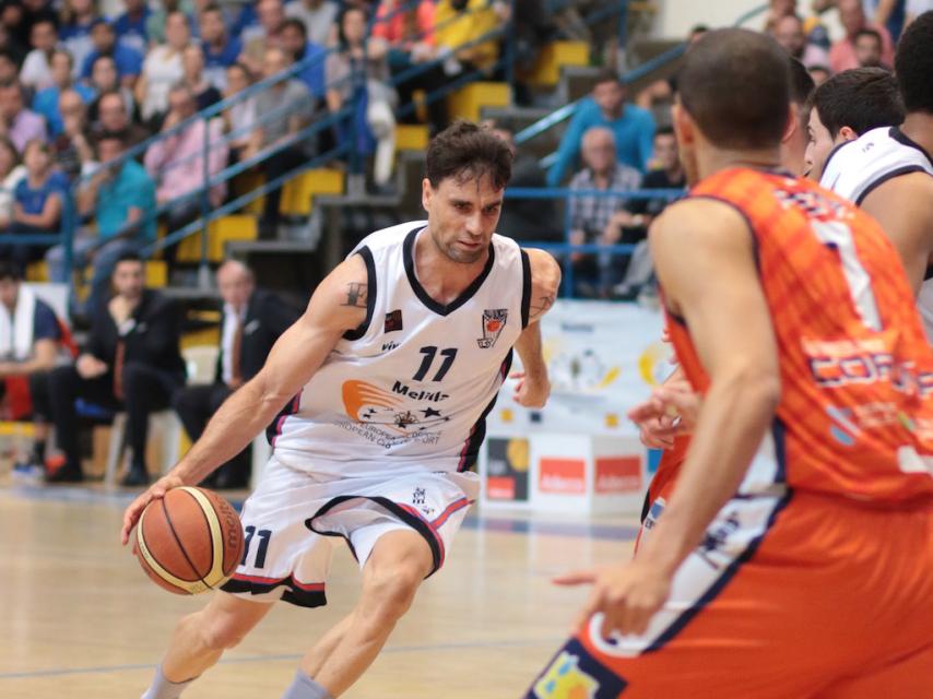 Héctor Manzano en acción durante la pasada temporada.