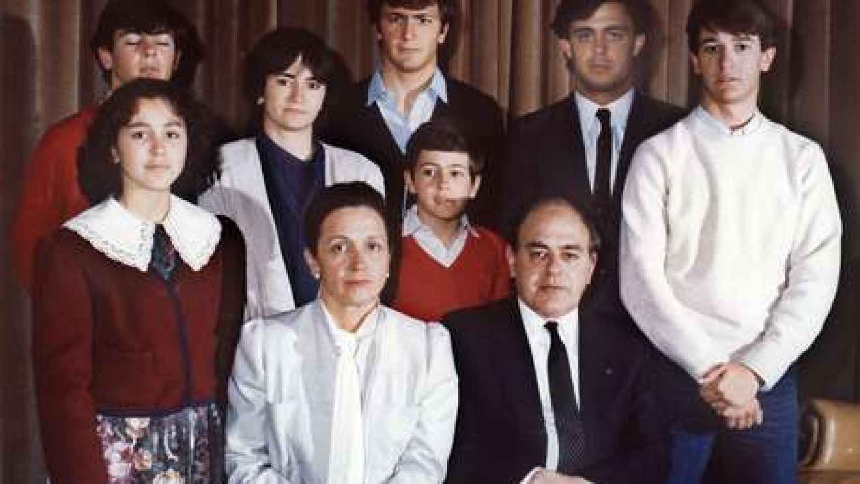 La familia Pujol, en una imagen de archivo