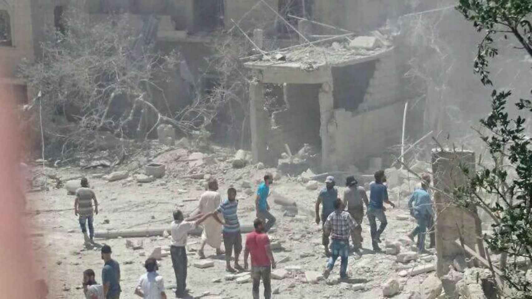 Bombardean un hospital materno-infantil en Siria