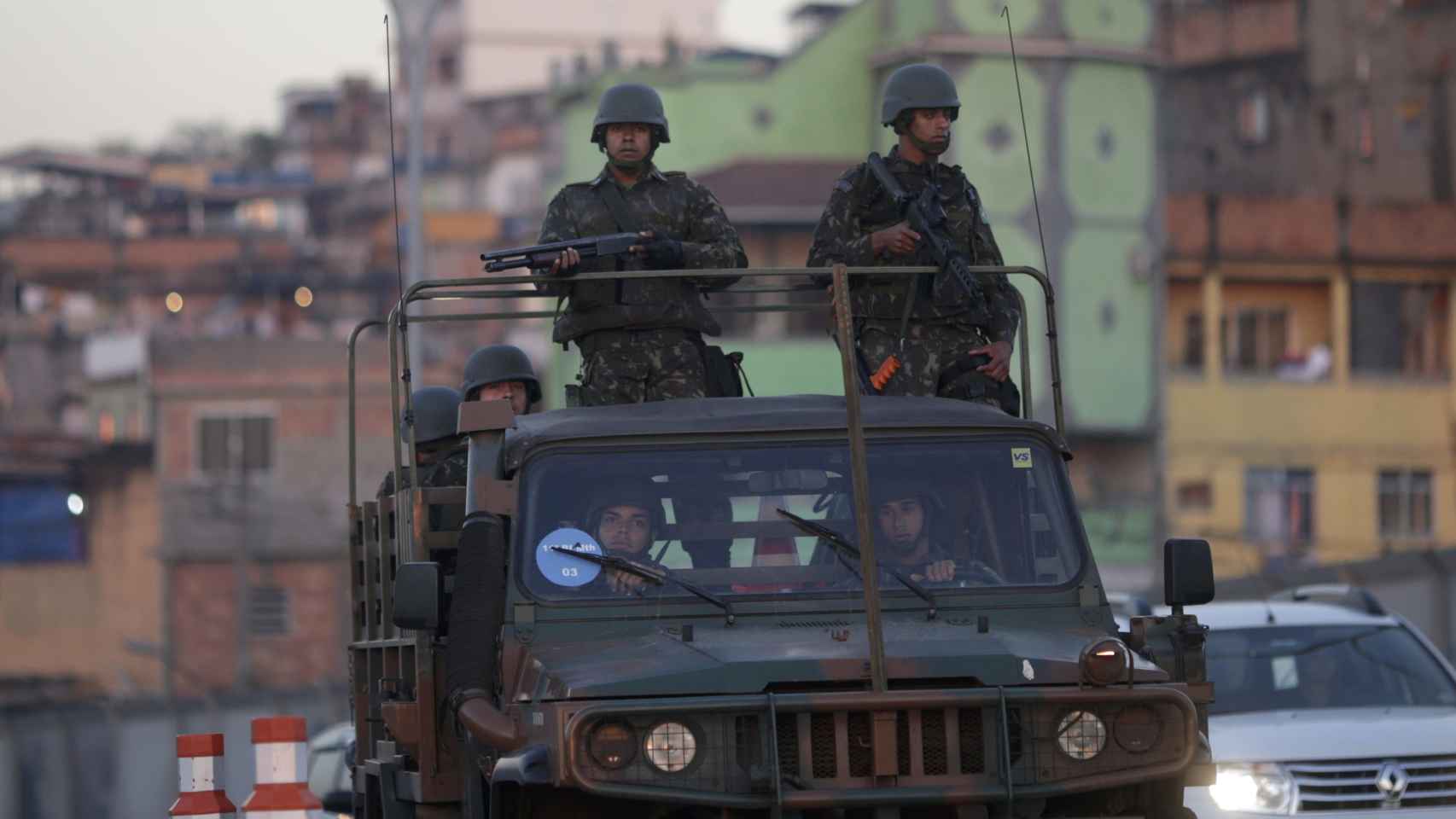 Los militares protegen Río.