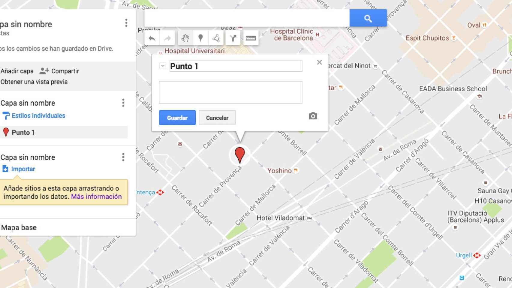 Edita, personaliza y añade información a Google Maps