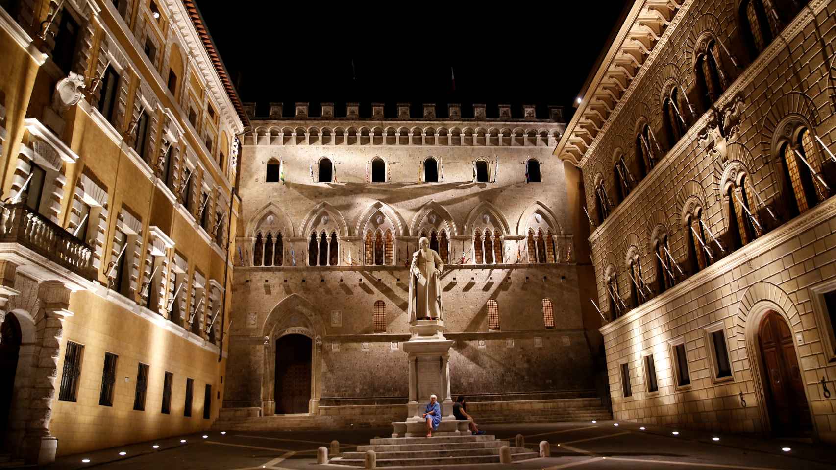 Sede central del MPS en la ciudad de Siena.