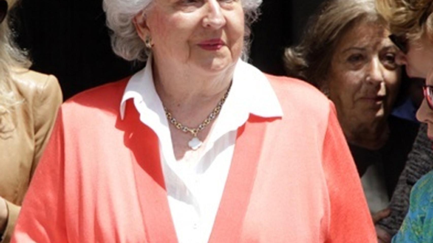 La infanta Pilar ha estado toda la semana preparando la celebración de su 80 cumpleaños