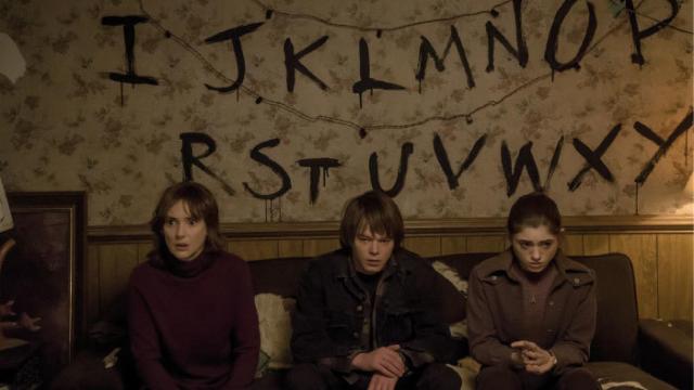 Escena de la serie 'Stranger Things'.