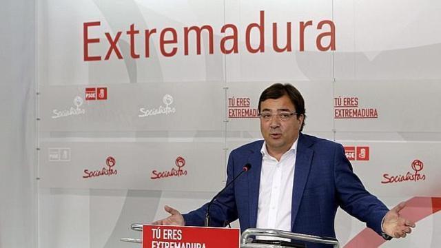 El presidente de la Junta de Extremadura, Guillermo Fernández Vara.