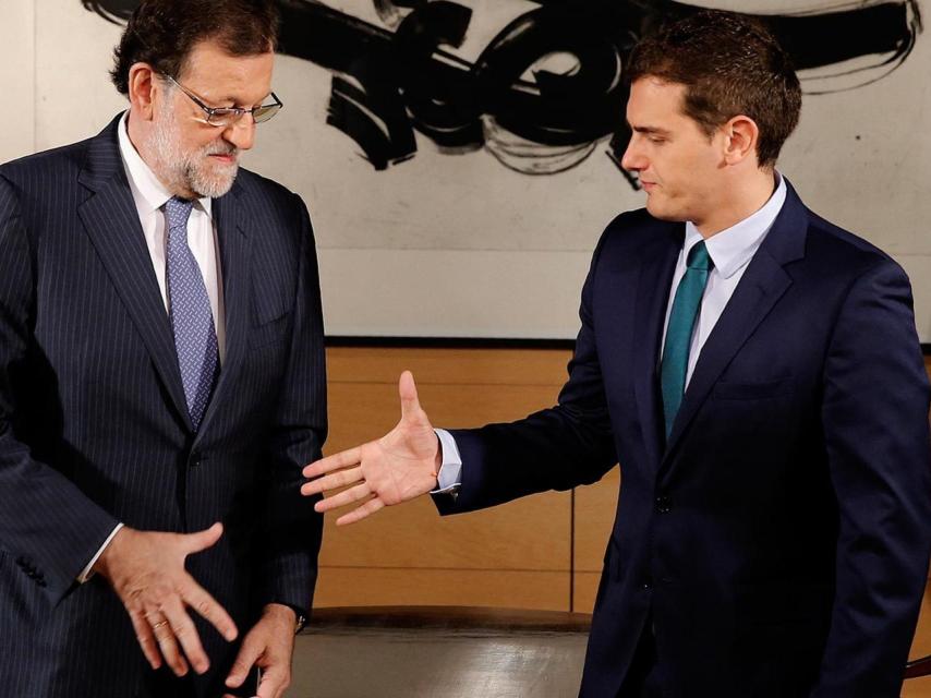 Rajoy y Rivera, en una imagen de archivo.