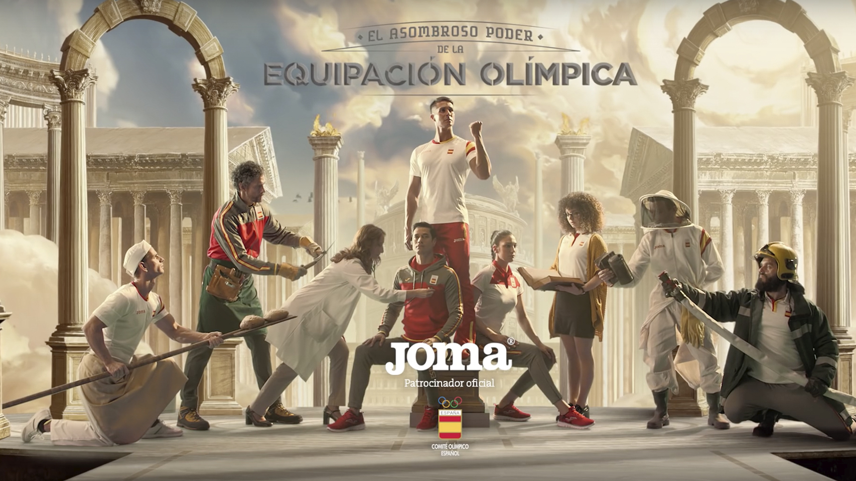 Toma diseña la equipación de España para los JJOO de Río 2016.