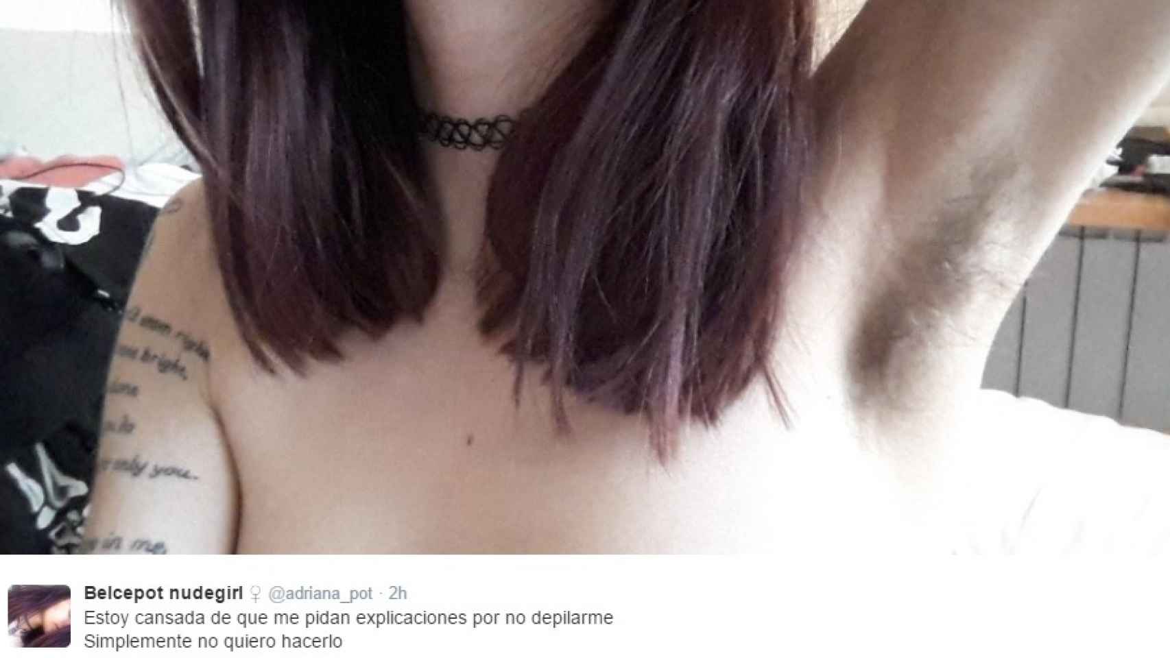 #MiVelloMisNormas: el 'hashtag' que defiende el pelo corporal en la mujer