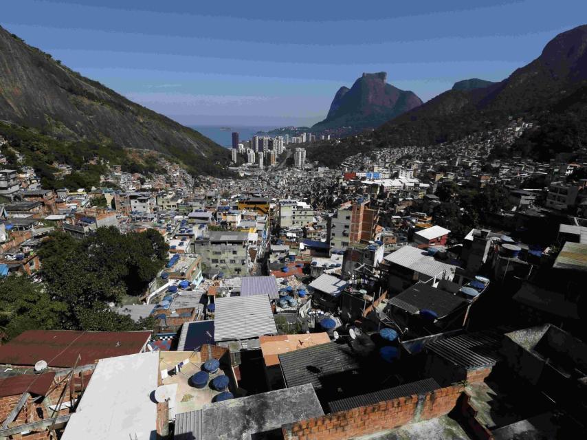 Vista general de la favela Rocinha.