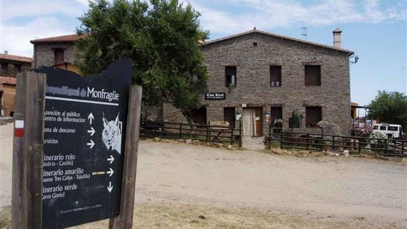Casa rural en Villarreal de San Carlos (Cáceres).