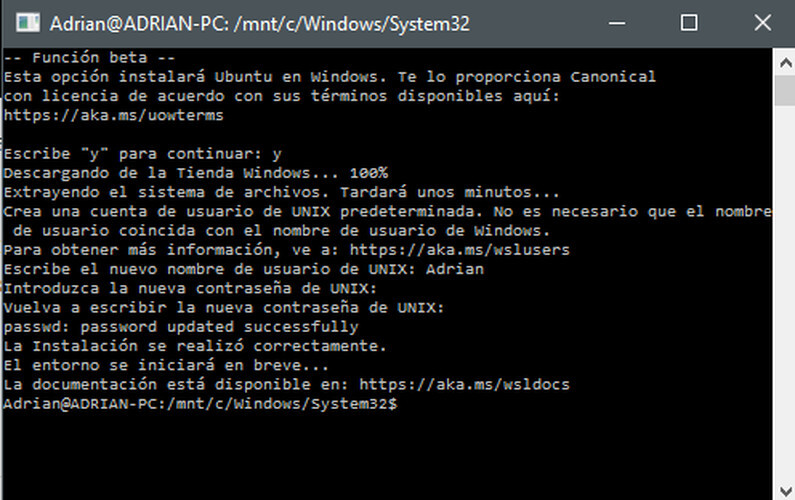 ubuntu windows 10 7