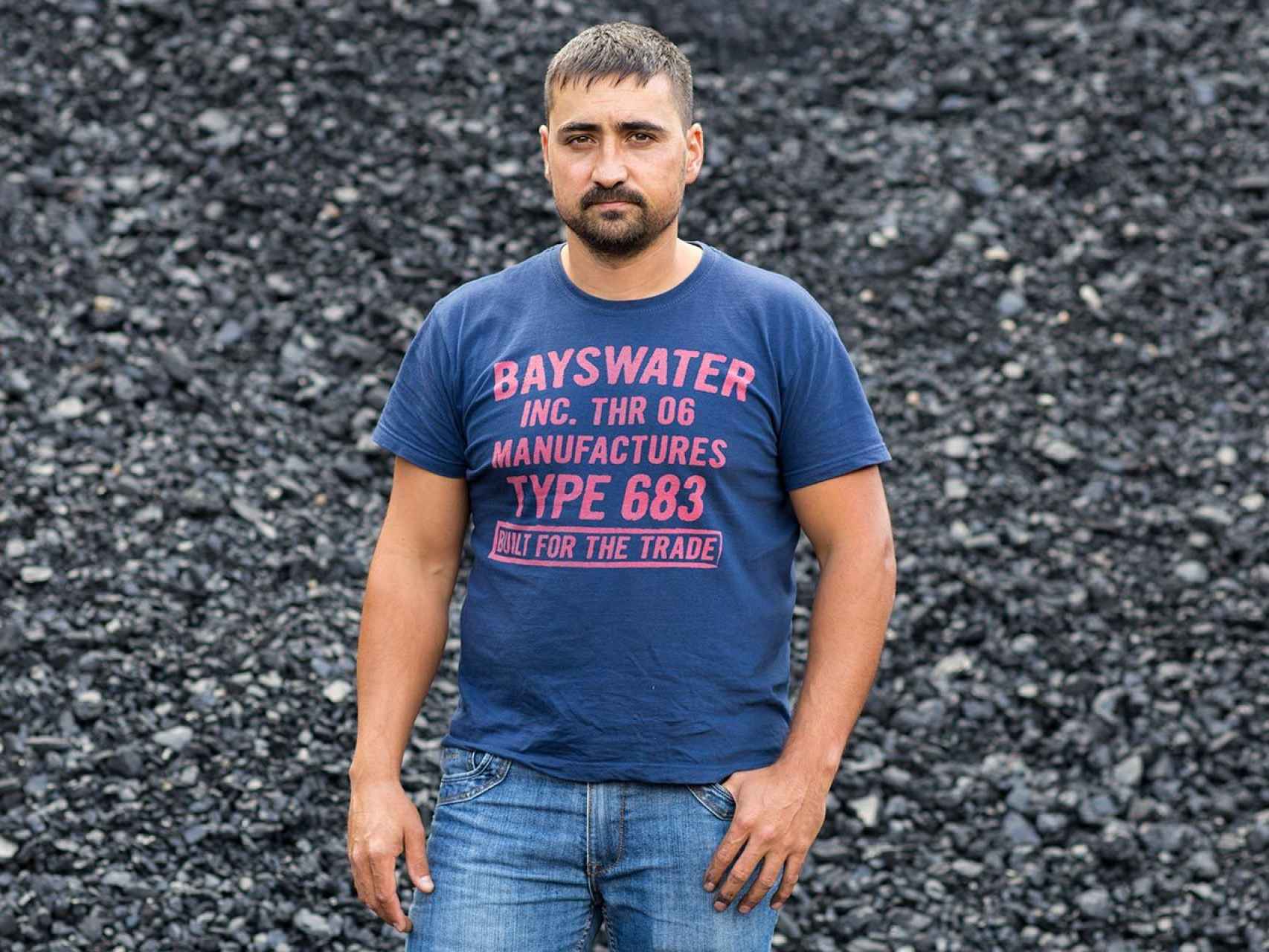 Sergio Díaz Álvarez, uno de los mineros despedidos por la crisis del sector.