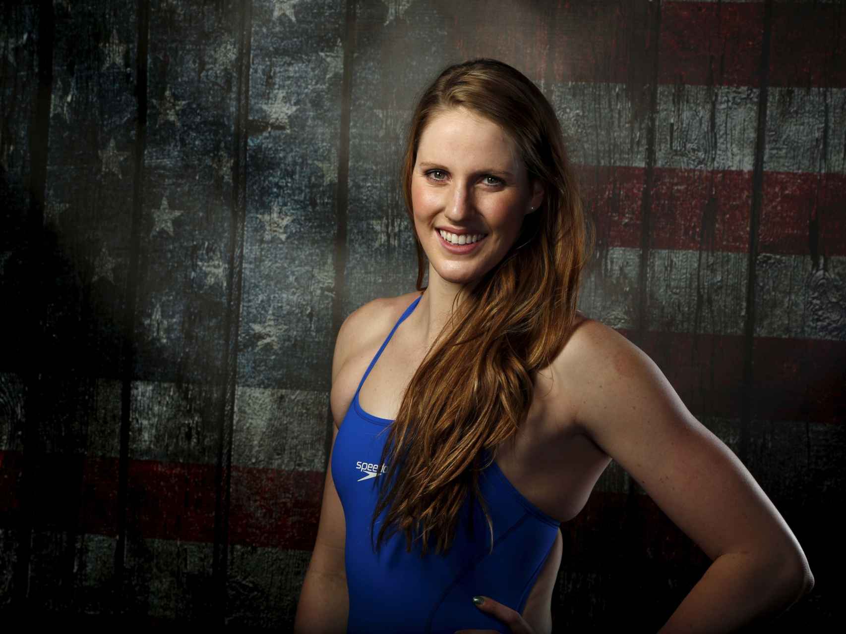 Missy Franklin, en una foto hecha con motivo de Río 2016 por USA.