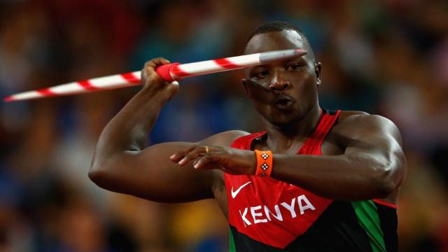 Julius Yego, campeón del mundo de jabalina.