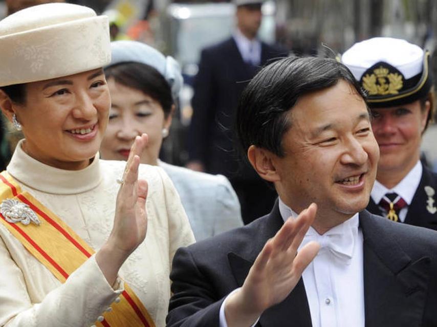 Naruhito y Masako, en los Países Bajos hace tres años.