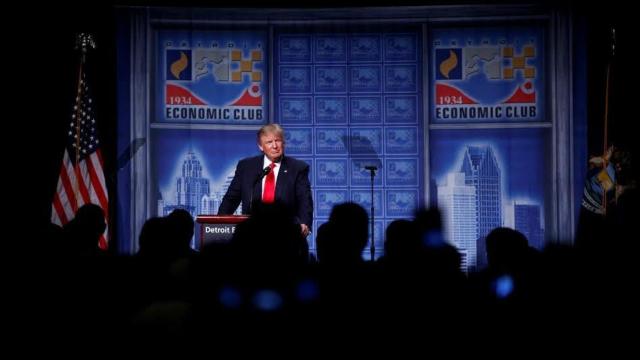 El candidato republicano a la Casa Blanca, Donald Trump.