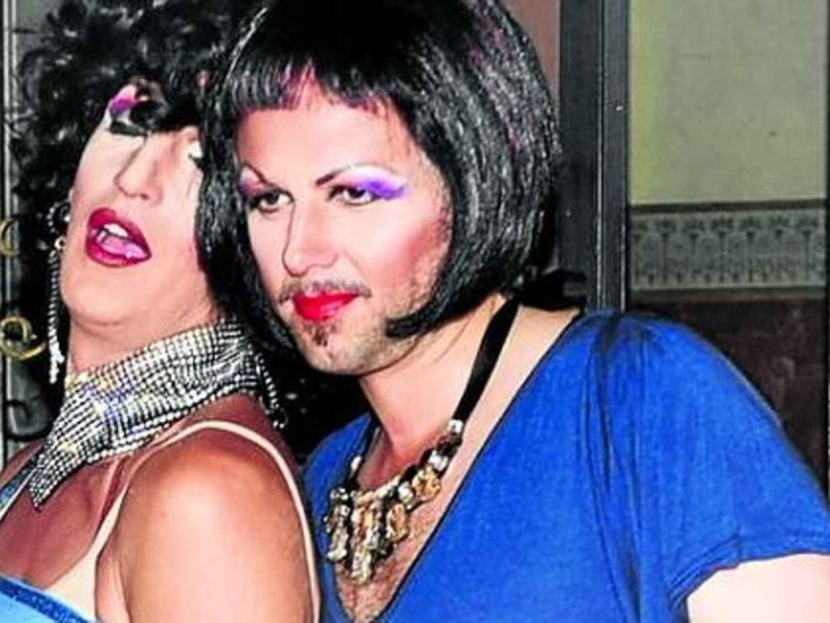 Ari Behn, disfrazado de drag queen