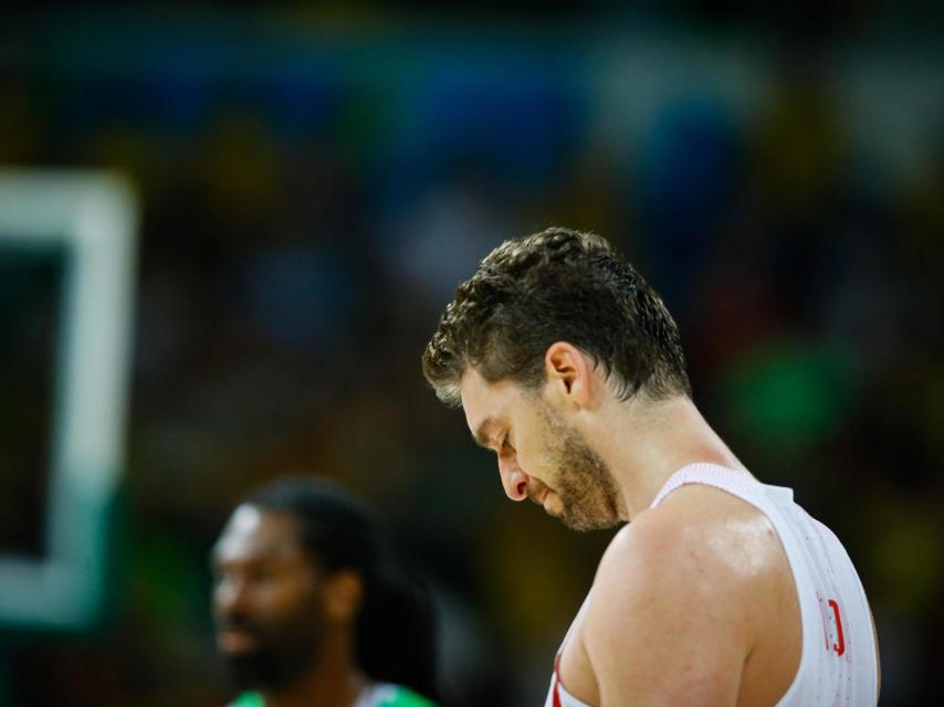 Gasol fue el mejor contra Brasil (13 puntos).