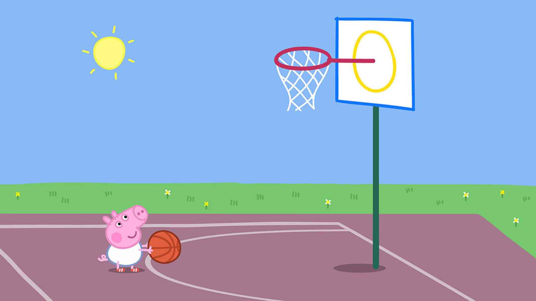 Imagen de la serie Peppa Pig.
