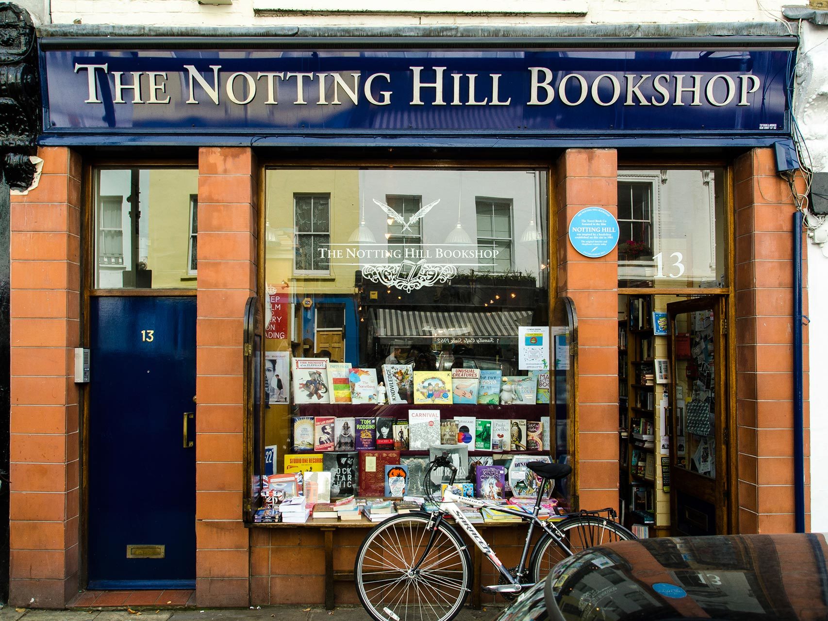 La librería que se usó para la película Notting Hill.