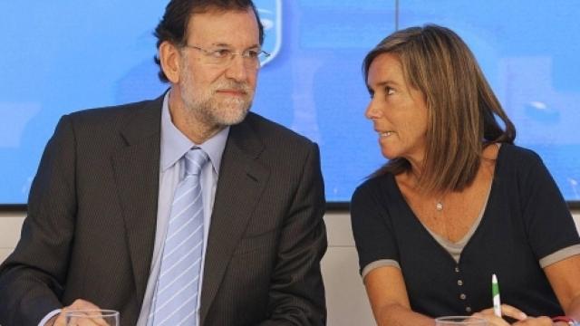 Mariano Rajoy y Ana Mato.