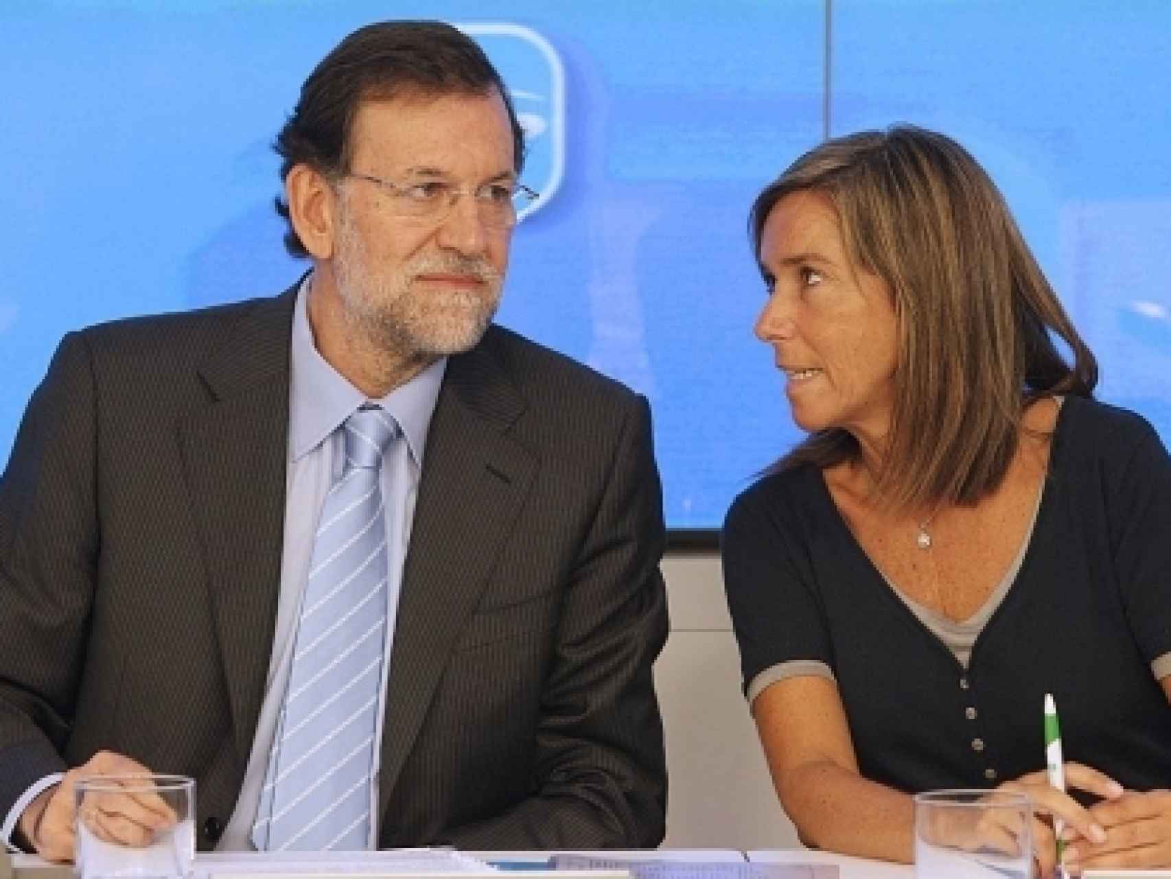Mariano Rajoy y Ana Mato.