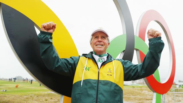 Gary Player, el miércoles, en el campo de Barra de Tjuca.