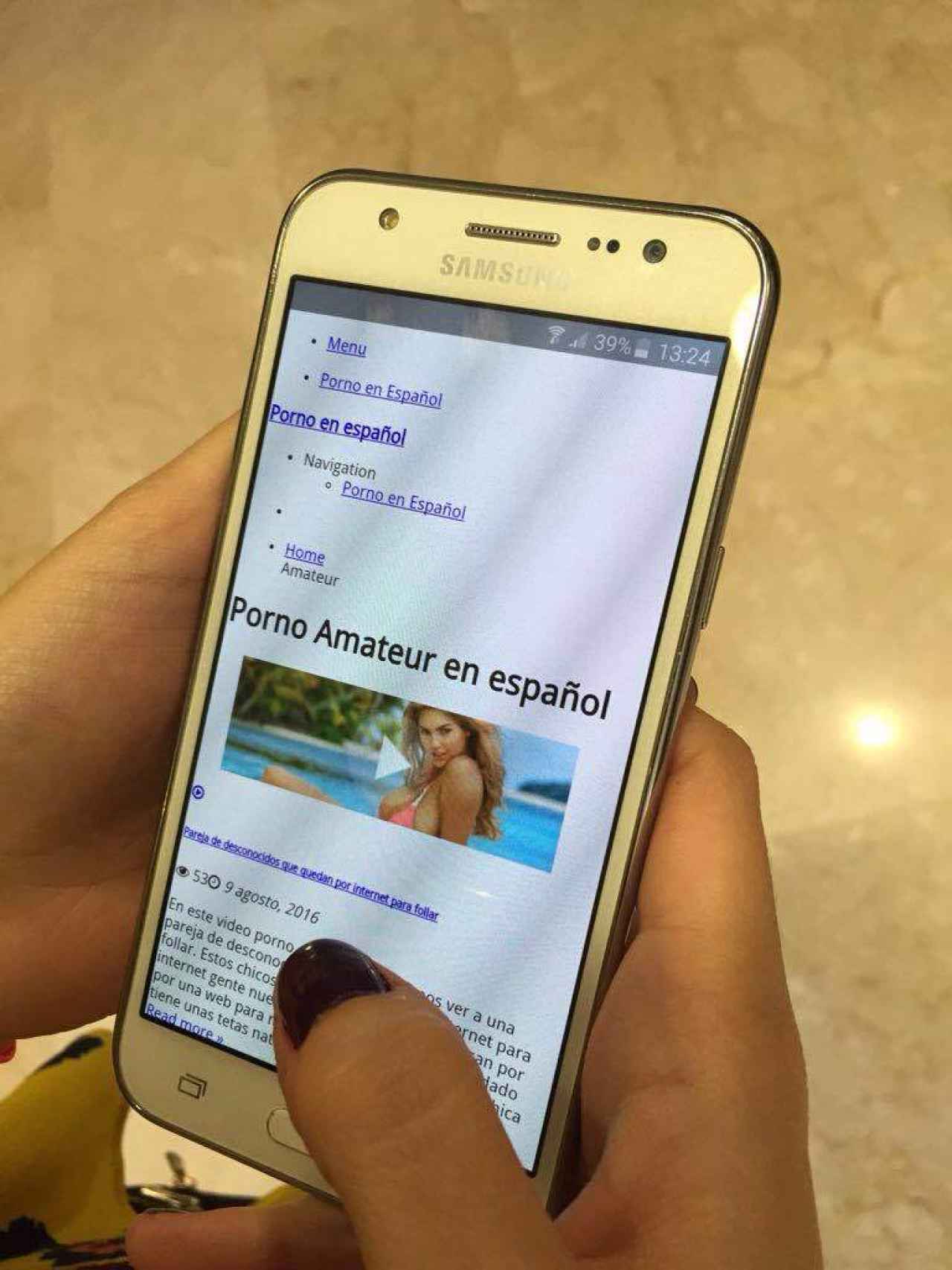 Anabel grabó una de las primeras escenas de porno amateur de internet en España