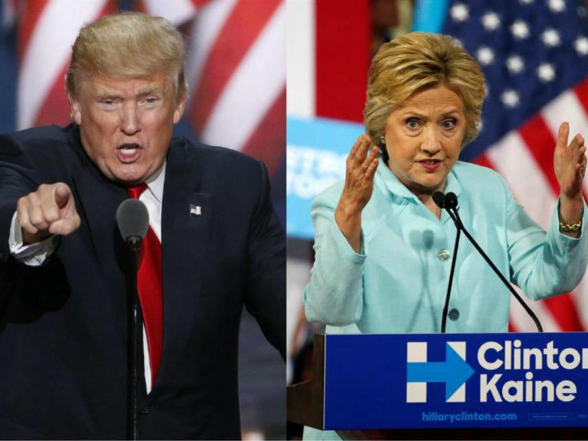Clinton vs. Trump: dos modelos antagónicos.