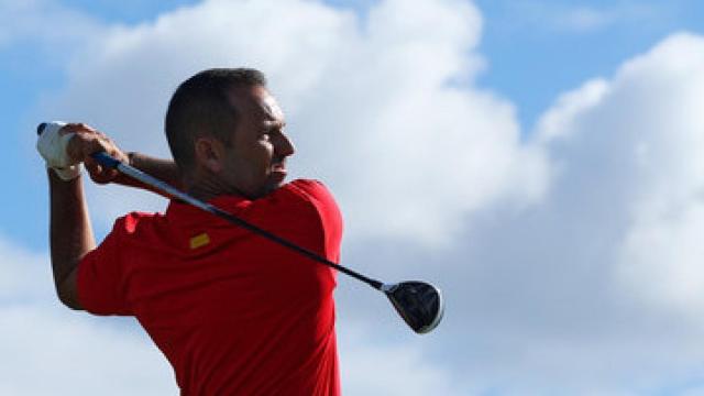 Sergio García, durante el torneo de Río.