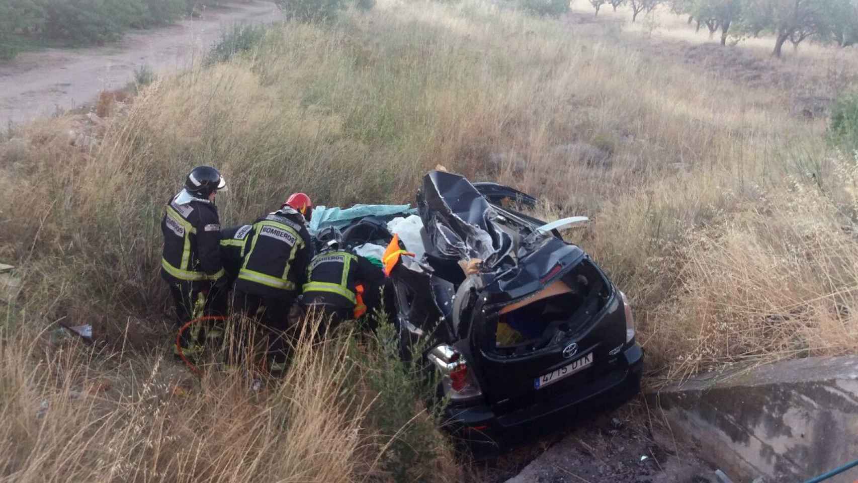 El accidente del sábado en Ricla (Zaragoza) se cobró la vida de una persona.
