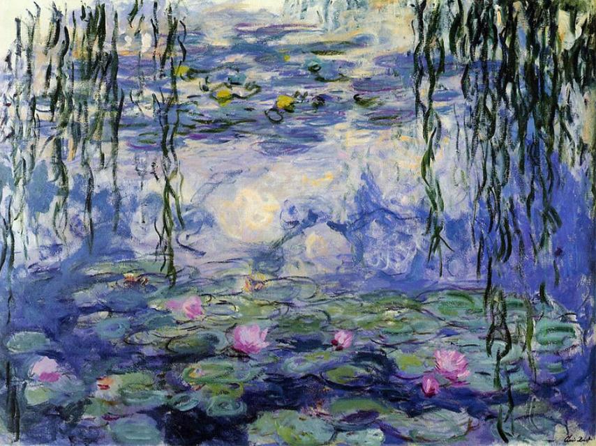 Los nenúfares de Monet.