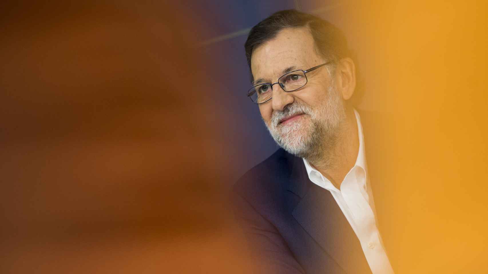 Mariano Rajoy durante la reunión del Comité Ejecutivo Nacional en Génova.