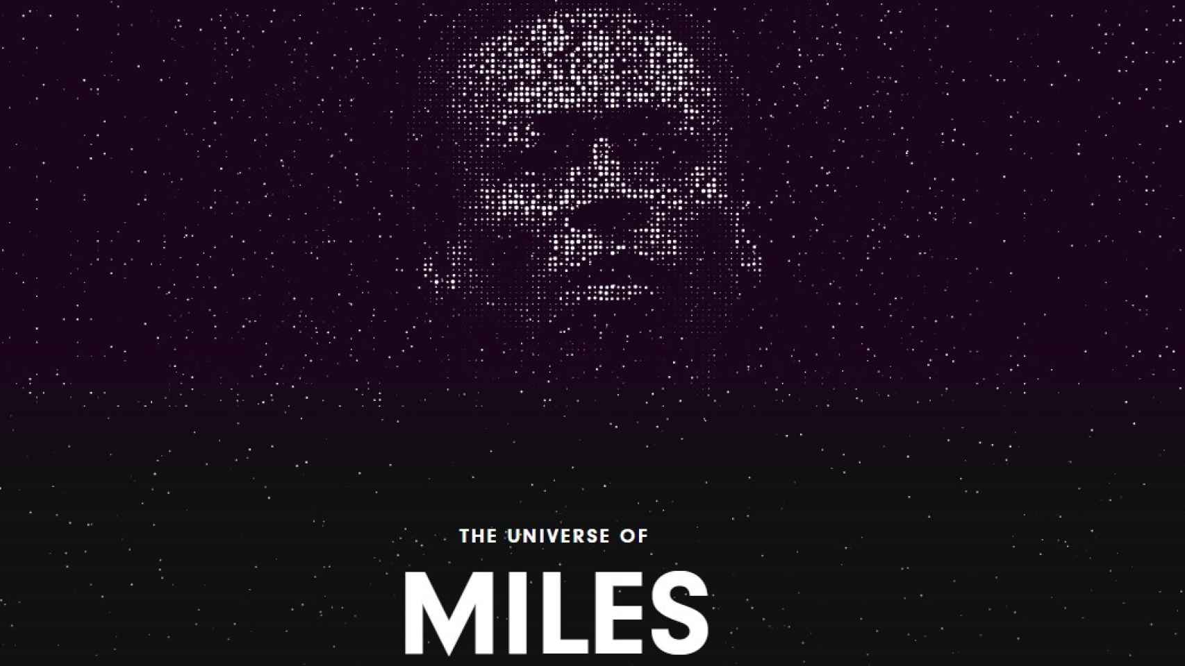 Web del especial de Miles Davis