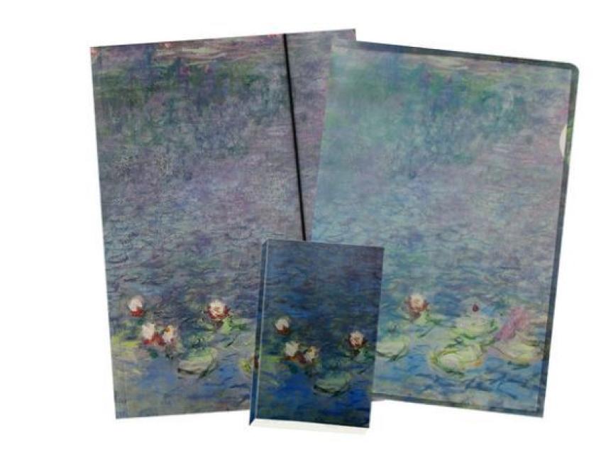 La Moleskine con Los nenúfares de Monet.