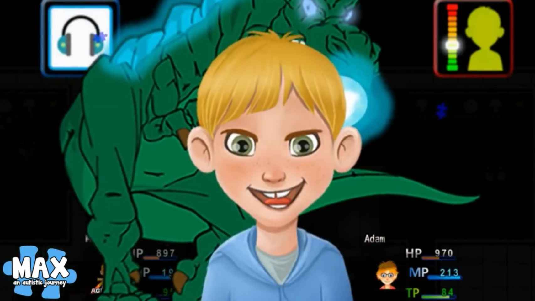 Max, el protagonista del juego creado por su padre