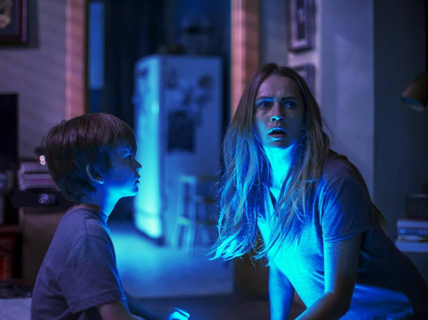 Teresa Palmer en Lights Out.