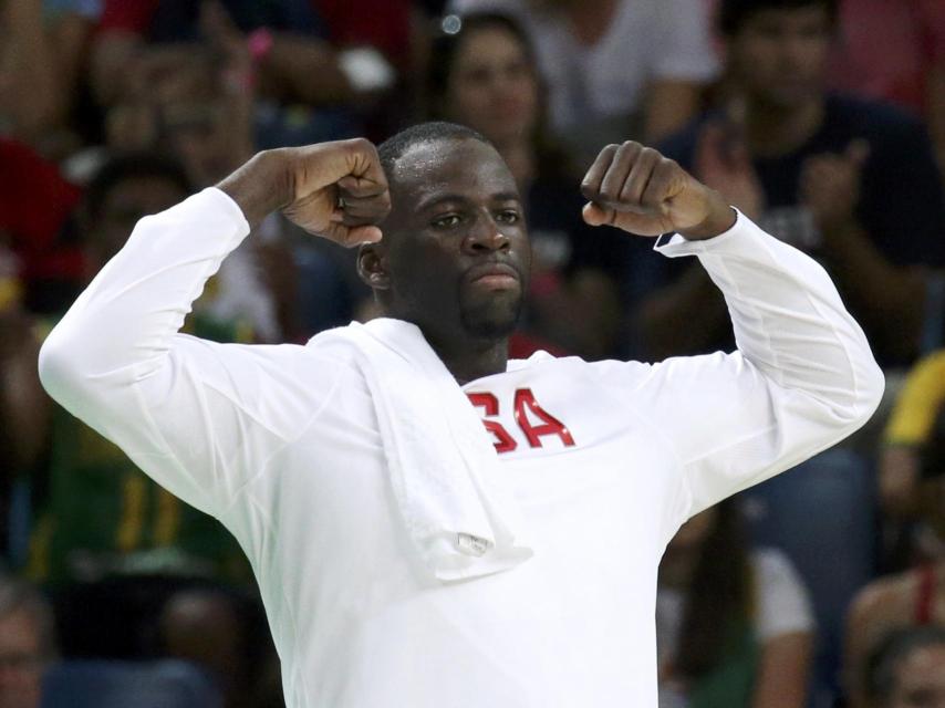 Draymond Green durante el partido contra Argentina.