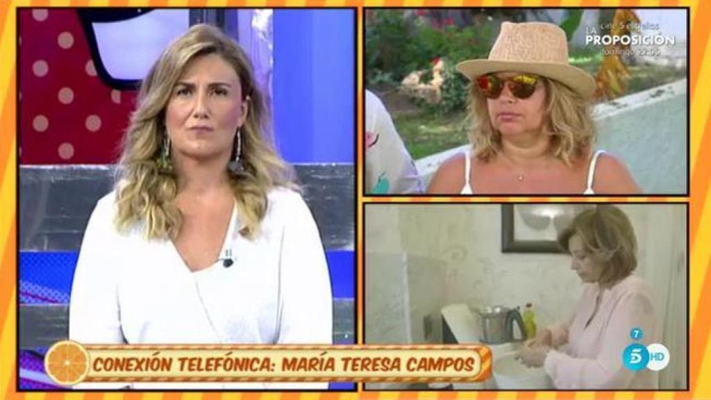 María Teresa Campos estalla contra 'Sálvame': Me habéis amargado