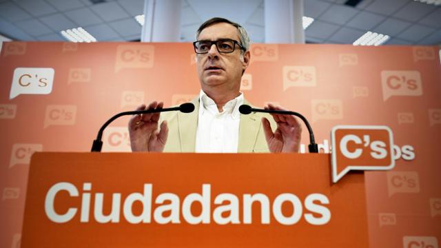 El vicesecretario de Ciudadanos José Manuel Villegas este sábado.