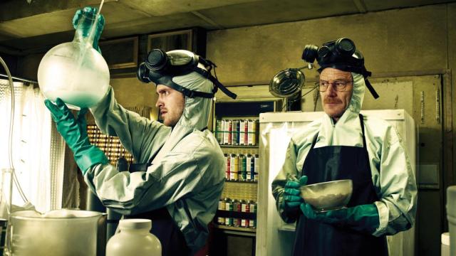 La serie que popularizó el mundo de la química, Breaking bad.