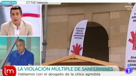 Un tertuliano de TVE duda de la versión de la joven violada en Pamplona por el 'Prenda' y sus amigos
