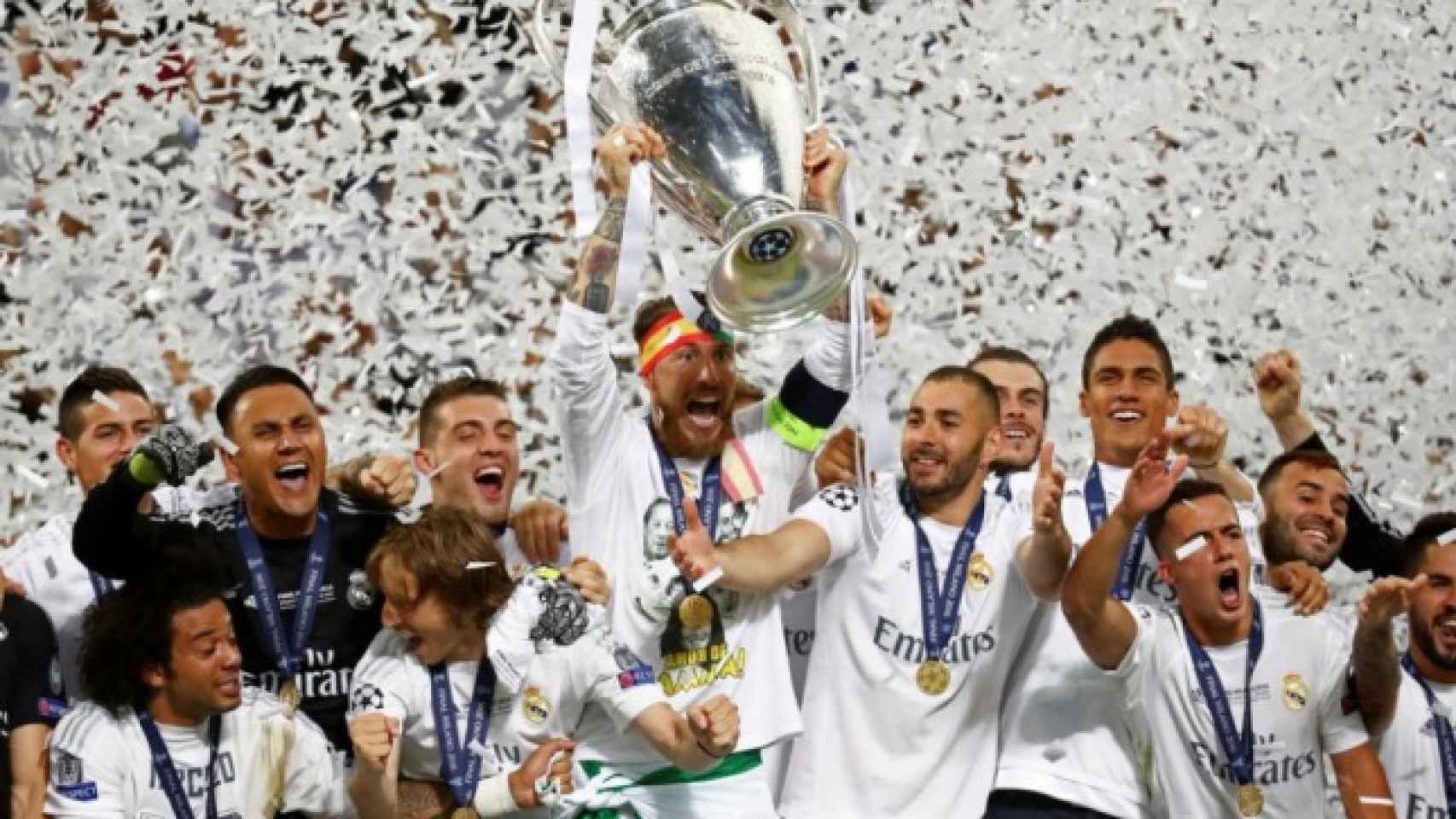 Real Madrid, campeón de la última Champions.