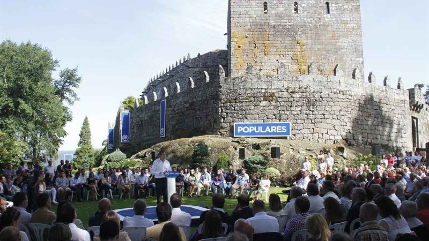Rajoy en su intervención en el inicio del curso político del PP en años anteriores.