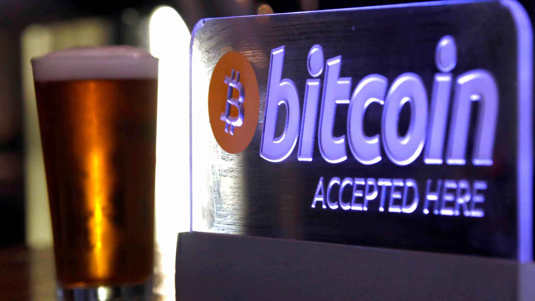 Establecimiento en el que aceptan el pago con bitcoin en Sídney.