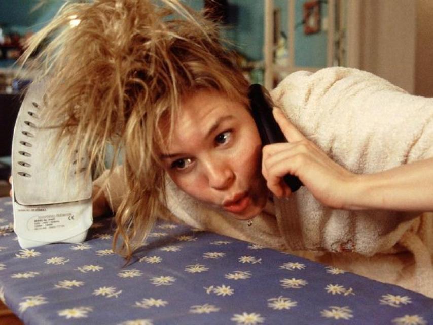 Renée Zellweger en su papel en Bridget Jones.