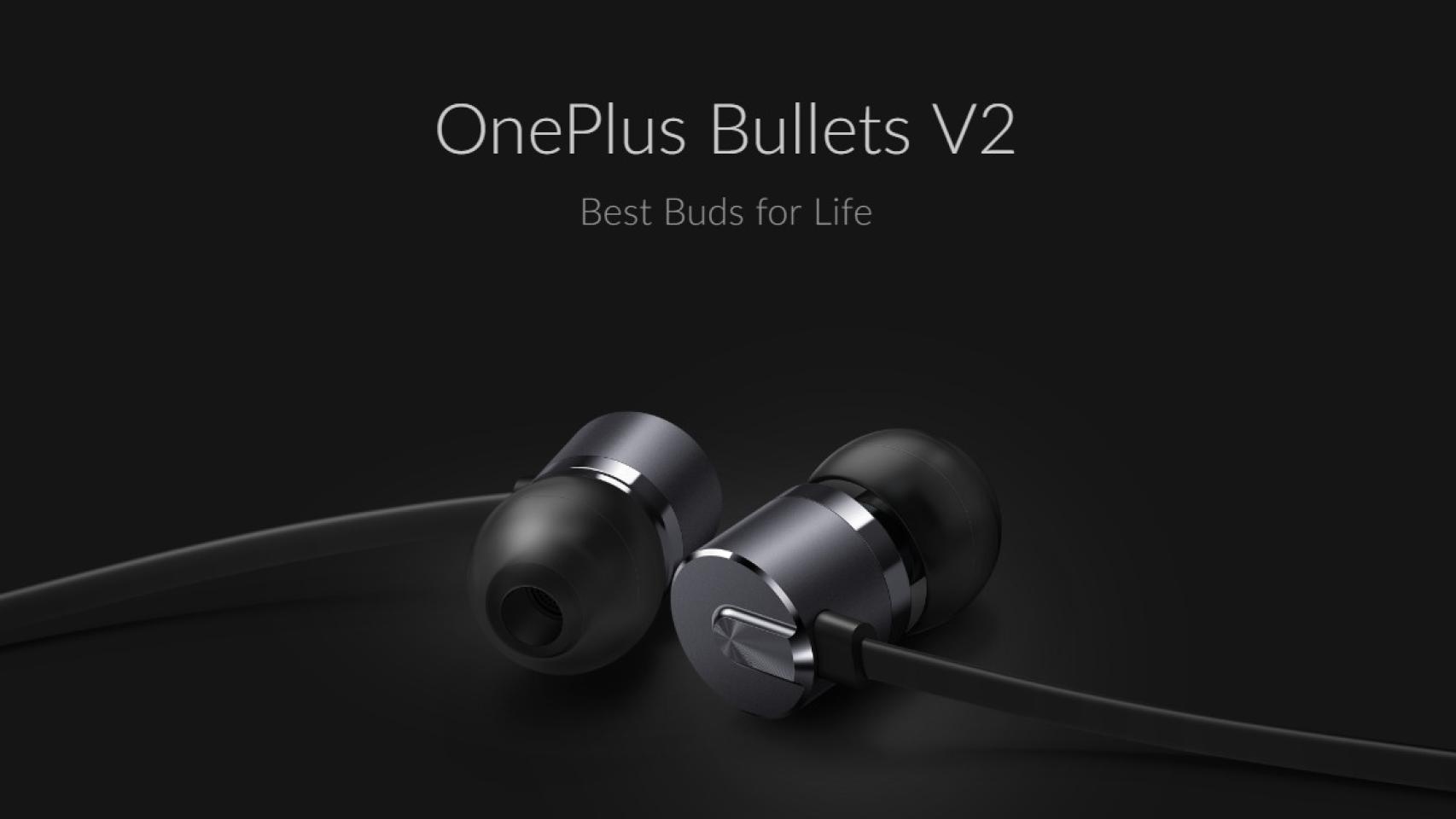 OnePlus Bullets V2 los nuevos auriculares a la altura del OnePlus 3