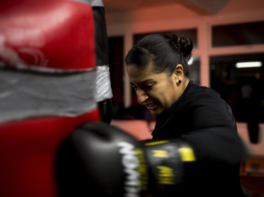 Saira fue campeona de las universidades británicas en la categoría de 67kg en 2012.