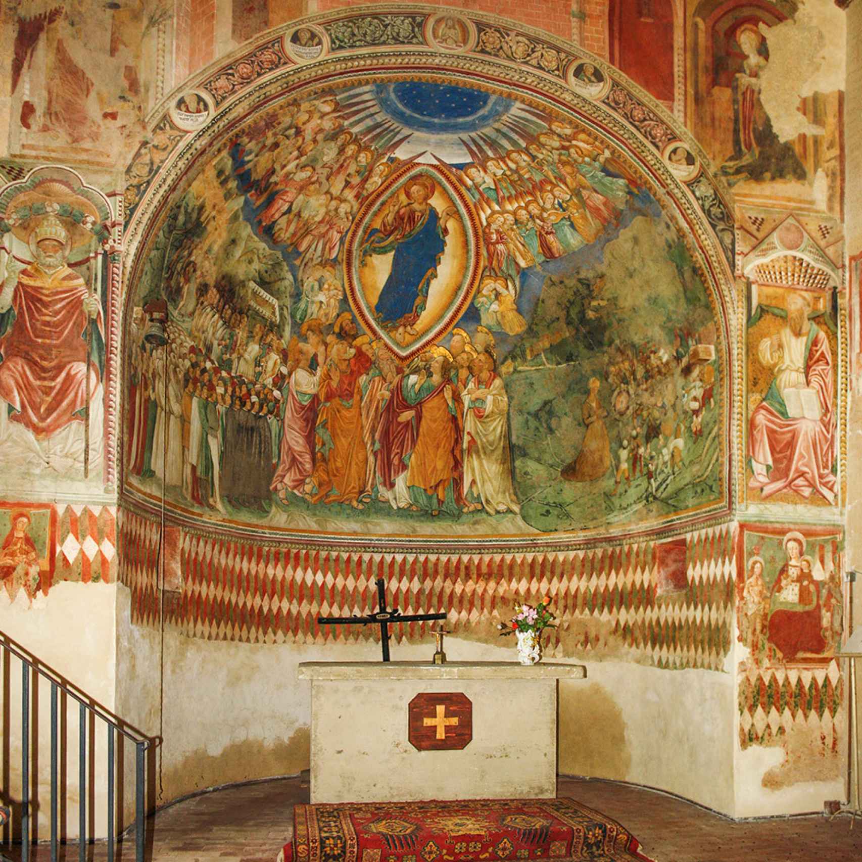 Interior del Santuario della Madonna di Filetta (Amatrice).