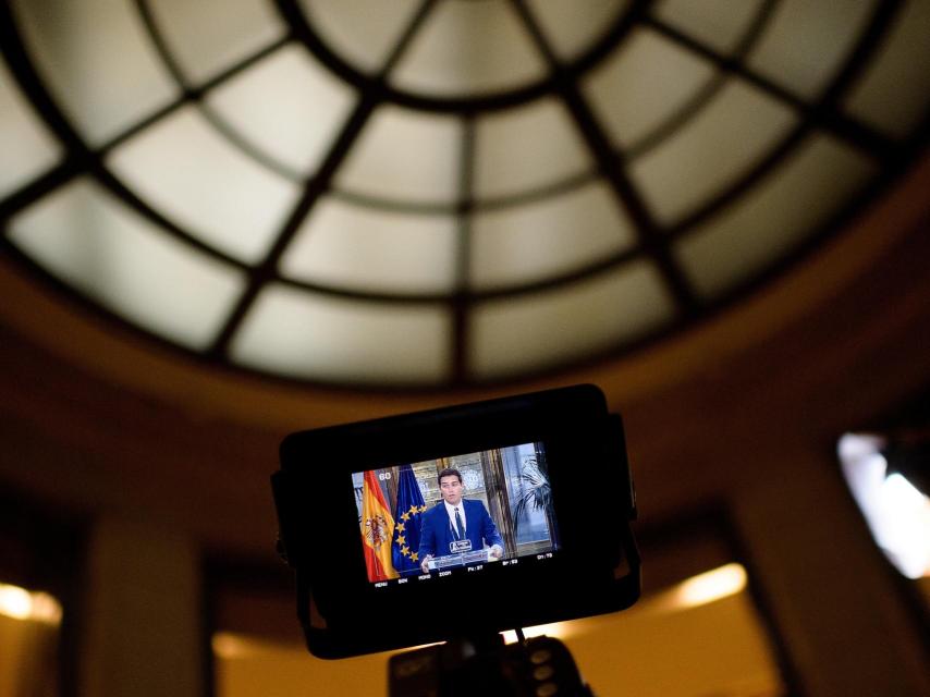 Rivera, durante su comparecencia en el Congreso.